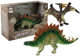 Sada dinosaurov - Stegosaurus a Pteranodon
