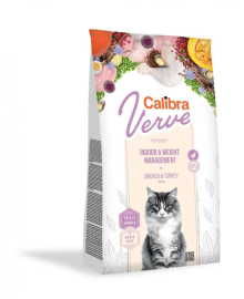 Calibra Cat Verve GF Indoor&Weight Chicken 750g