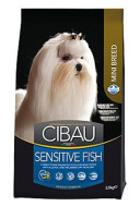 Cibau Dog Adult Sensitive Fish & Rice Mini 2.5kg - cena, porovnanie