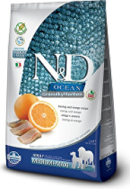 ND Ocean Adult M/L Herring & Orange 12kg