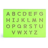 Viga Drevená tabuľa na výučbu písania - veľké písmená - cena, porovnanie