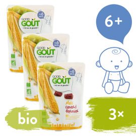 Good Gout BIO Kukurica s kačacím mäsom 3x190g