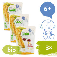 Good Gout BIO Kukurica s kačacím mäsom 3x190g - cena, porovnanie