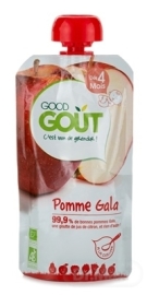 Good Gout BIO Jablko ovocný príkrm 120g