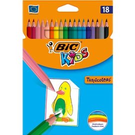 BIC Pastelky Tropicolors 18 ks