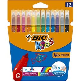 BIC Tenké Kid Fixky 12 ks