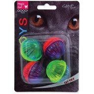 Magic Cat Loptička lesklý plast so zvukom 3.75cm 4ks - cena, porovnanie