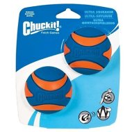 Chuckit! Ultra Squeaker Ball Medium - pískacia - 2 na karte - cena, porovnanie