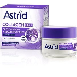 Astrid Collagen Pro Nočný krém proti vráskam 50ml