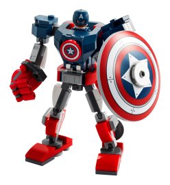 Lego Super Heroes 76168 Captain America v obrnenom robotovi