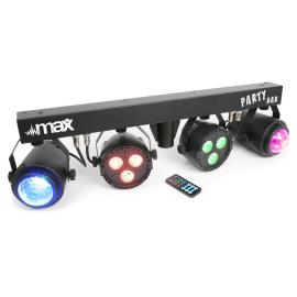 Max LED-Partybar 2xPAR-RGBW-LEDs
