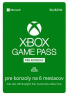 Microsoft Xbox Game Pass 6 mesačné predplatné - cena, porovnanie