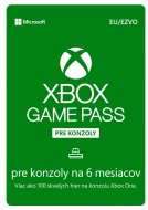 Microsoft Xbox Game Pass 6 mesačné predplatné