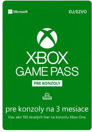 Microsoft Xbox Game Pass - 3 mesačné predplatné