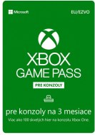 Microsoft Xbox Game Pass - 3 mesačné predplatné - cena, porovnanie