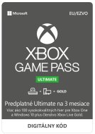 Microsoft Xbox Game Pass Ultimate - 3 mesačné predplatné - cena, porovnanie