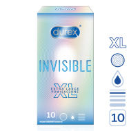 Durex Invisible XL 10ks - cena, porovnanie