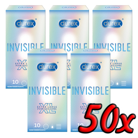 Durex Invisible XL 50ks