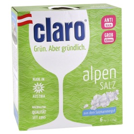 Claro Alpská soľ do umývačky riadu 6kg