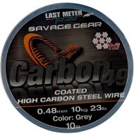 Savage Gear Carbon49 0,48 mm 11 kg 24 lb 10 m Coated Grey - cena, porovnanie