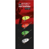 Effzett Trout Spinner Assortment 6g Veľkosť 3 4 ks - cena, porovnanie