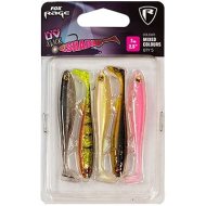 Fox Rage Slick Shad 9cm UV Mixed Colours 5 ks - cena, porovnanie