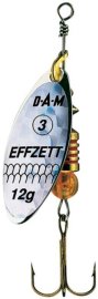 Effzett Predator Spinner 12g Veľkosť 3 SilverGlitter