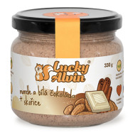 Lucky Alvin Mandle + biela čokoláda + škorica 330g - cena, porovnanie