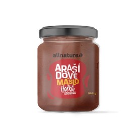 Allnature Arašidové maslo s horkou čokoládou 500g