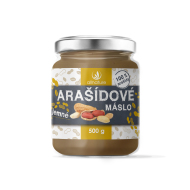 Allnature Arašídové máslo jemné 500g - cena, porovnanie