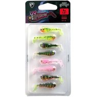 Fox Rage Micro Spikey Fry Ultra UV 4cm Mixed Colours 8 ks - cena, porovnanie