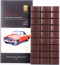 Lyra Dark chocolate Škoda Felicia 90g