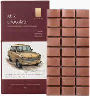 Lyra Milk chocolate Škoda Trabant 90g - cena, porovnanie