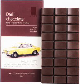 Lyra Dark chocolate Škoda Rapid 90g