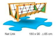 Jungle Gym Net Link - cena, porovnanie