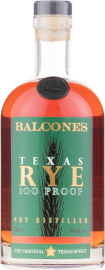 Balcones Texas Rye 100 Proof 0.7l