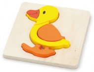 Lamps Drevené puzzle pre najmenších kačička 4ks - cena, porovnanie