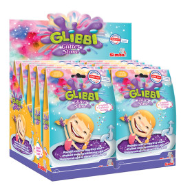 Simba Glibbi Glitter Slime Trblietavý Fialový