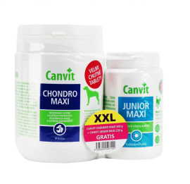 Canvit Chondro Maxi 500g +Canvit Junior Maxi 230g