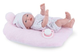 Marina & Pau 220-AP kúpacie bábätko New Born dievčatko s vankúšikom