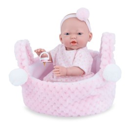 Marina & Pau 200-AP kúpacie bábätko New Born dievčatko v košíčku