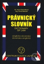 Právnický slovník anglicko - slovenský, slovensko - anglický