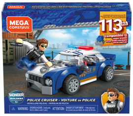 Mattel Mega Bloks Policajné vozidlo