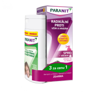 Omega Pharma PARANIT radikálny proti všiam a hnidám sprej 100ml - cena, porovnanie