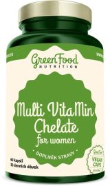Greenfood Multi VitaMin pre ženy 60tbl