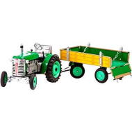 Kovap Traktor s vlečkou na kľúčik zelený - cena, porovnanie