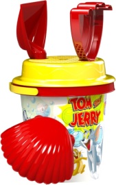 DEMA-STIL Detský kýblik set Tom a Jerry 14cm 5ks