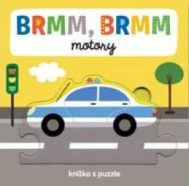 BRMM, BRMM motory Knížka s puzzle