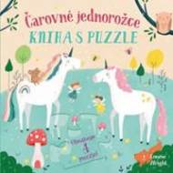 Čarovné jednorožce Kniha s puzzle - cena, porovnanie