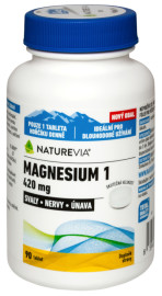 Swiss Natural Naturevia Magnesium 1 420mg 90tbl